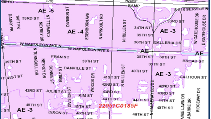 Jefferson Parish La Gis Jeffmap